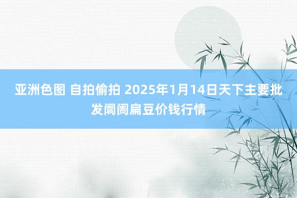 亚洲色图 自拍偷拍 2025年1月14日天下主要批发阛阓扁豆价钱行情
