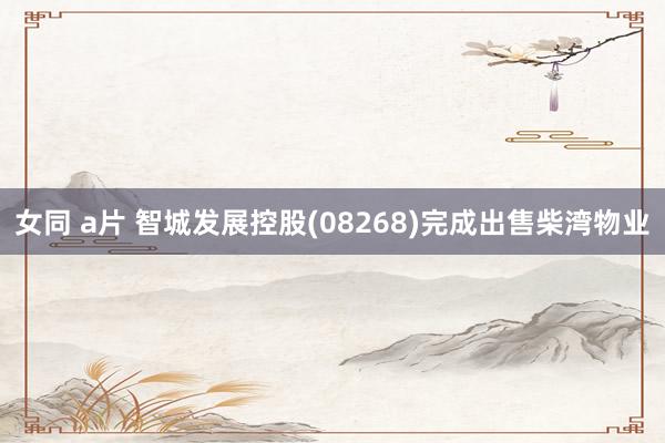 女同 a片 智城发展控股(08268)完成出售柴湾物业