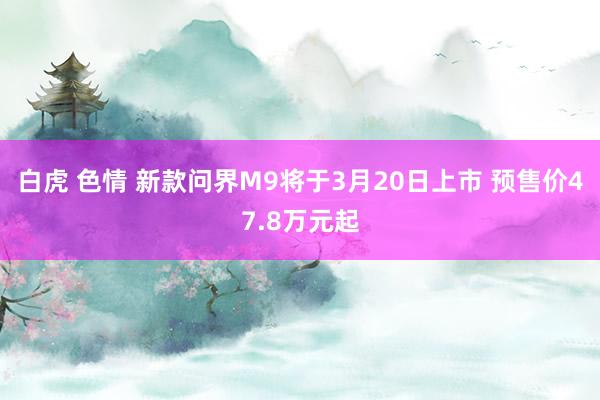 白虎 色情 新款问界M9将于3月20日上市 预售价47.8万元起