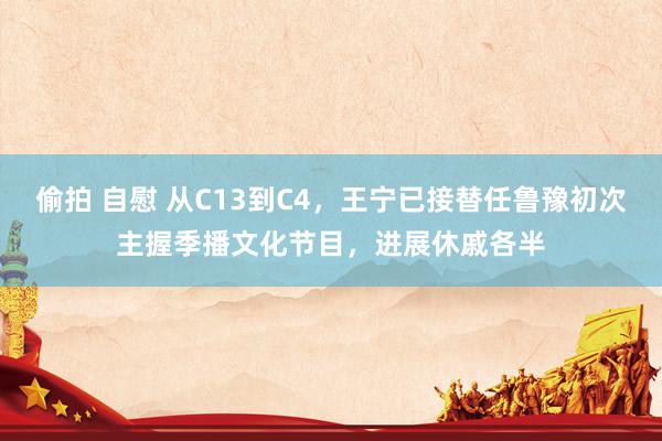 偷拍 自慰 从C13到C4，王宁已接替任鲁豫初次主握季播文化节目，进展休戚各半
